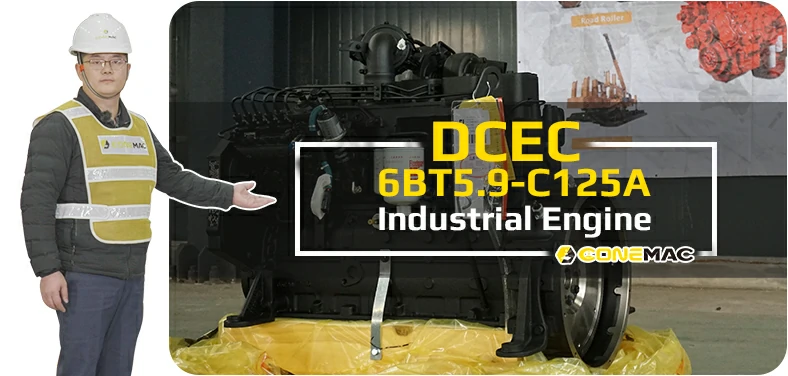 DCEC 6BT5.9-C125 Industrial Engine Introduction Video