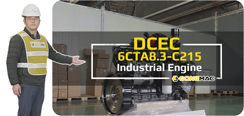 DCEC 6CTA8.3-C215 Industrial Engine Introduction Video