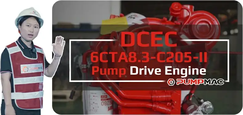 6cTa8.3 C205-II pump drive video