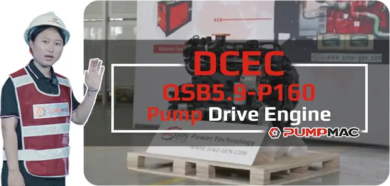 QSB3.9 P160 pump drive video