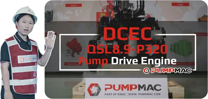 QSL8.9 P320 pump drive video