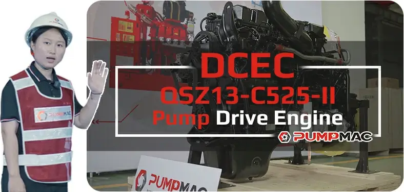 QSZ13 C525-II pump drive video
