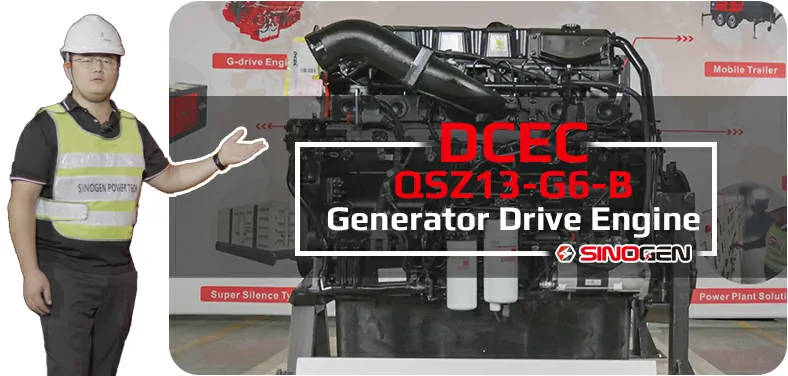 DCEC QSZ13-G6-B G-Drive Engine Video