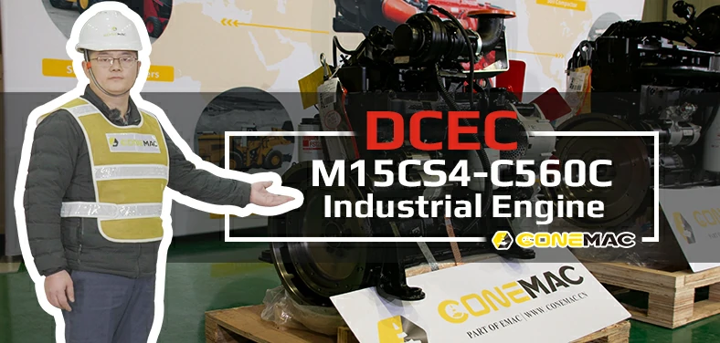 DCEC M15CS4-560C Industrial Engine Introduction Video