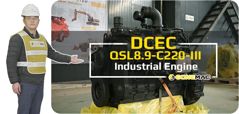 DCEC QSL8.9-C220-III Industrial Engine Introduction Video