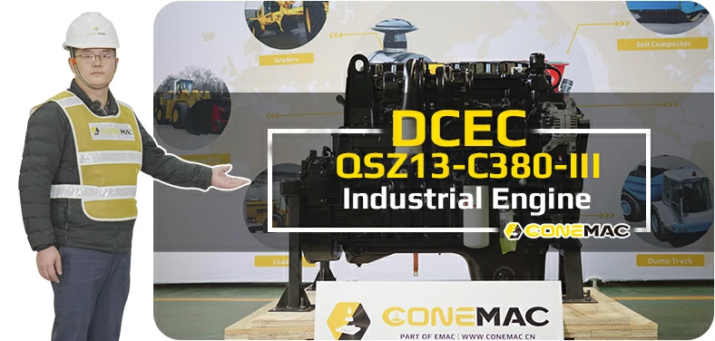 DCEC QSZ13-C380-III Industrial Engine Introduction Video