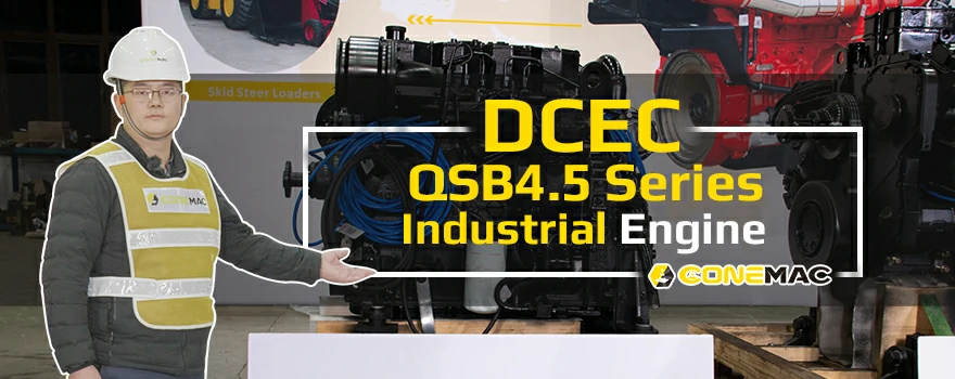 DCEC QSB4.5 Series Industrial Engine Introduction Video