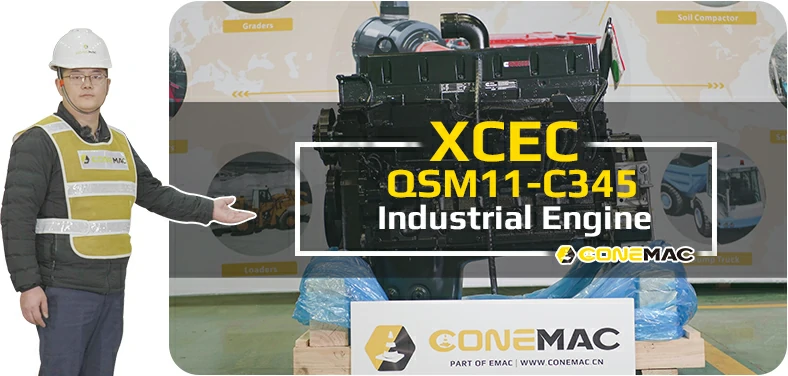 XCEC QSM11-C345 Industrial Engine Introduction Video