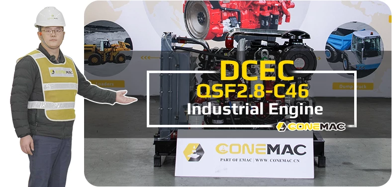 DCEC QSF2.8-C46 Industrial Engine Introduction Video