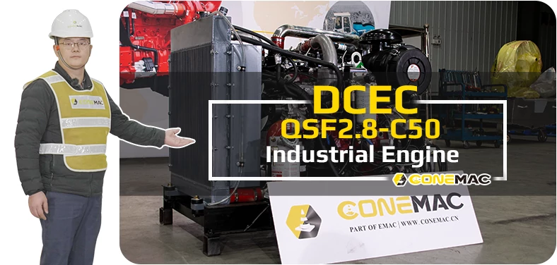 DCEC QSF2.8-C50 Industrial Engine Introduction Video