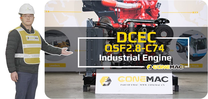 DCEC QSF2.8-C74 Industrial Engine Introduction Video