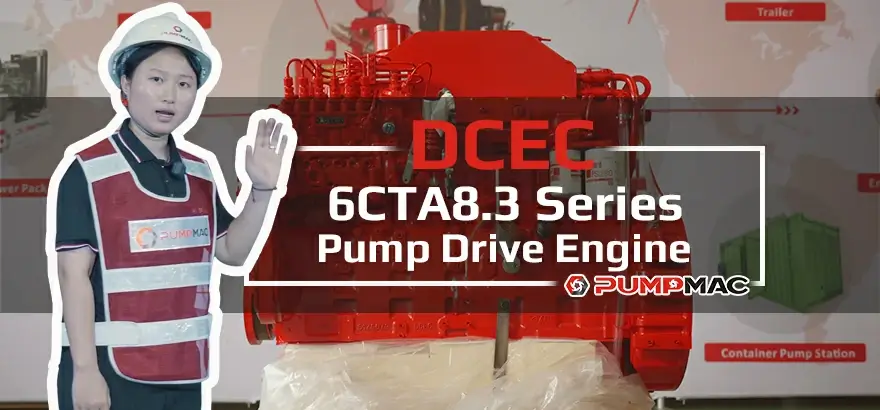 DCEC 6CTA8.3 Series Pump Drive Engine